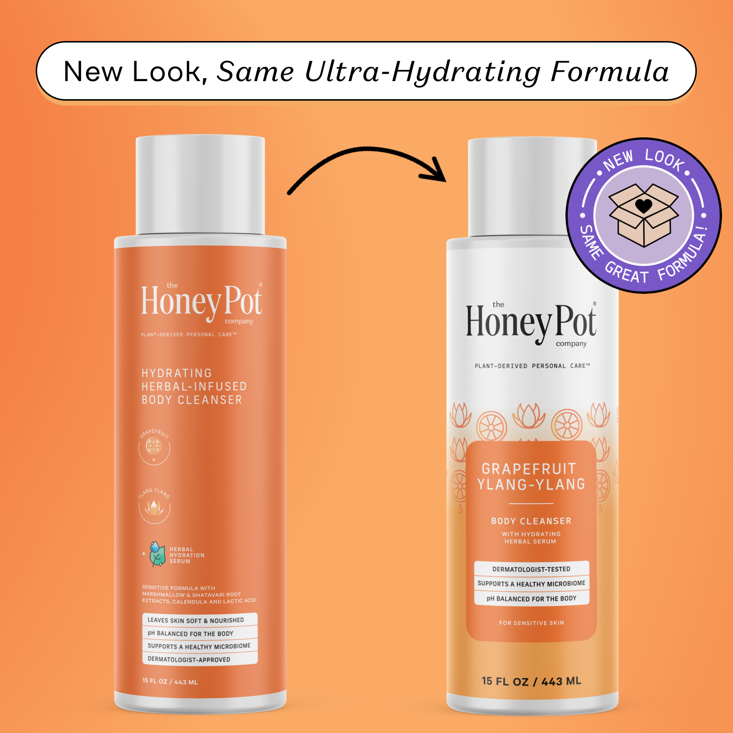 Grapefruit Ylang Ylang Hydrating Body Cleanser (1WSK)