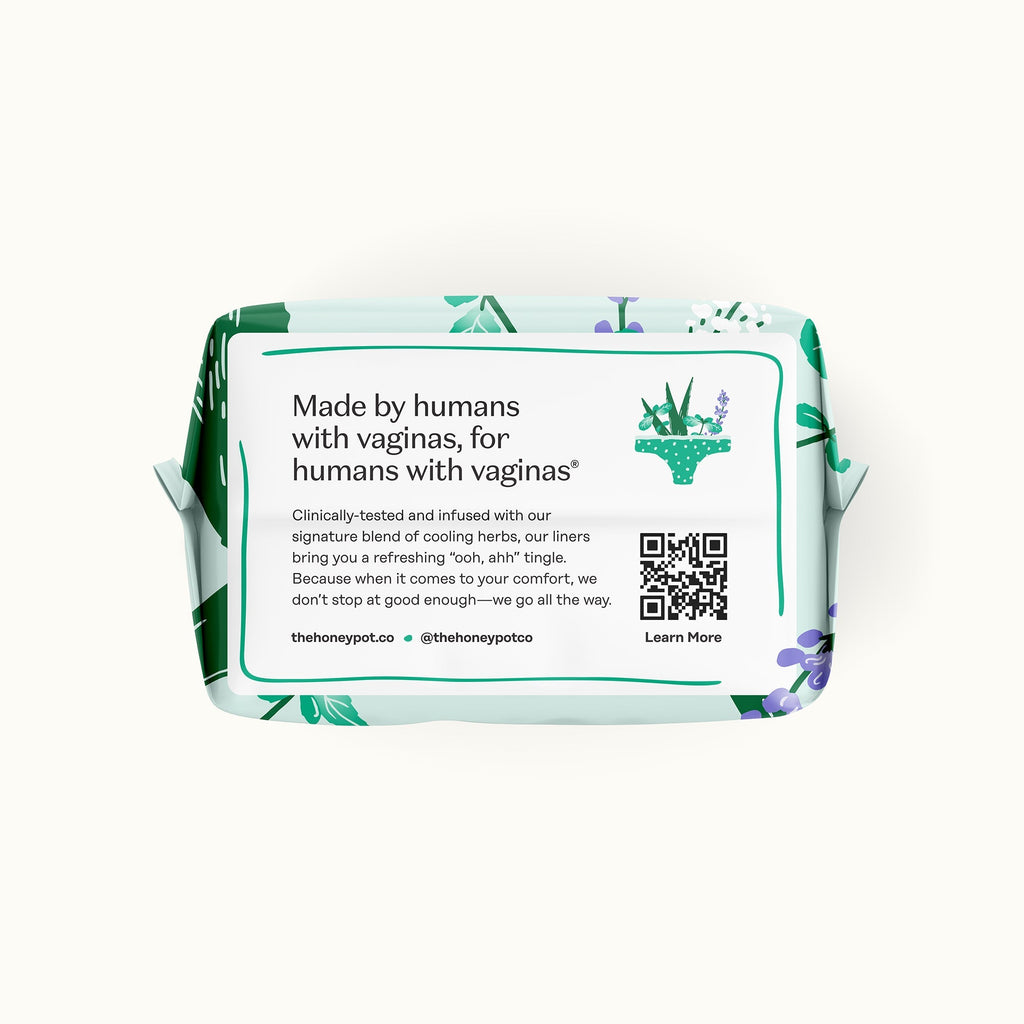 Organic Cotton Cooling Herbal Infusion Long Liners (9B2Y)