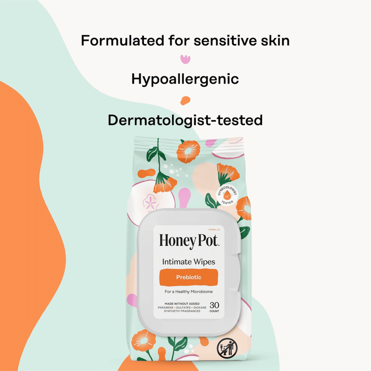 Prebiotic Intimate Wipes (UZS3)