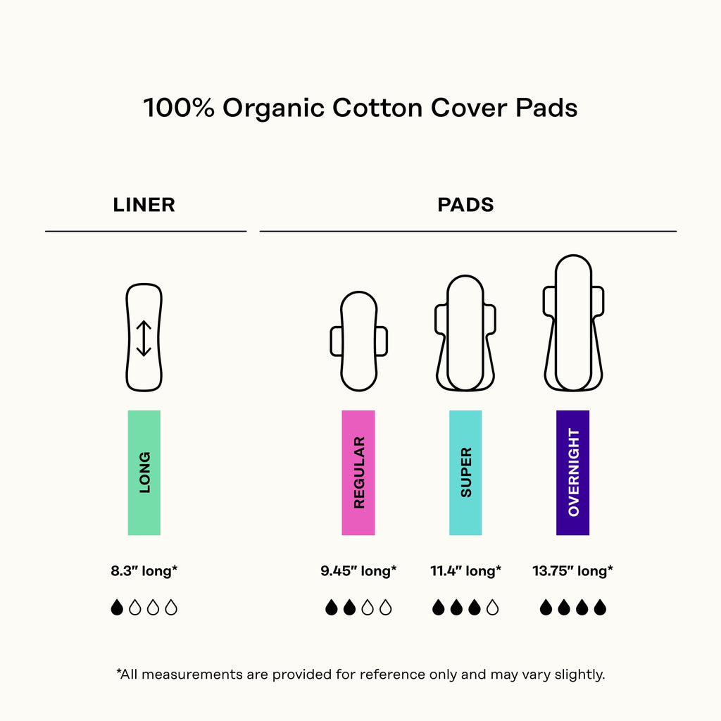Organic Cotton Cover Calming Herbal Infusion Super Pads With Wings (Q306)