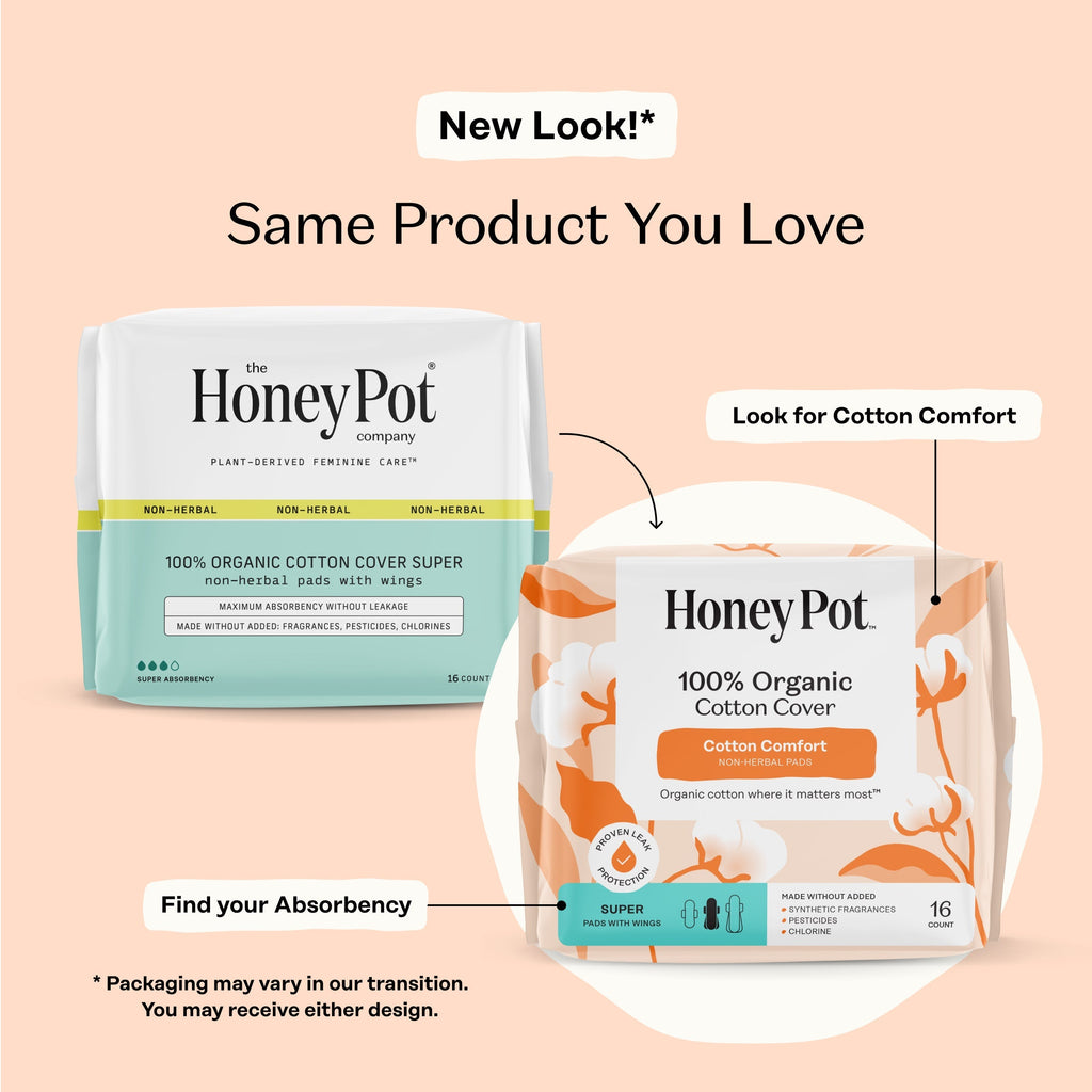 Organic Cotton Comfort Cover Super Pads (OQI6)