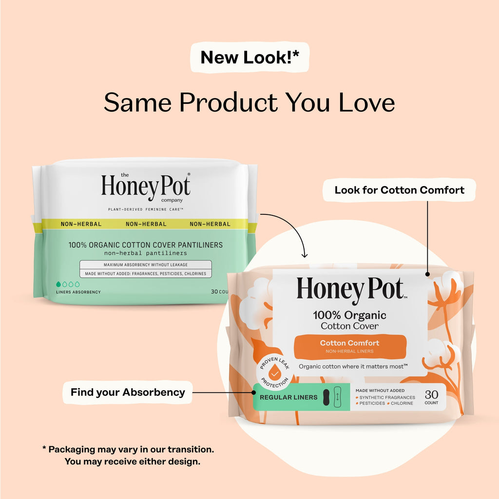 Organic Cotton Comfort Cover Regular Liners (AICO)