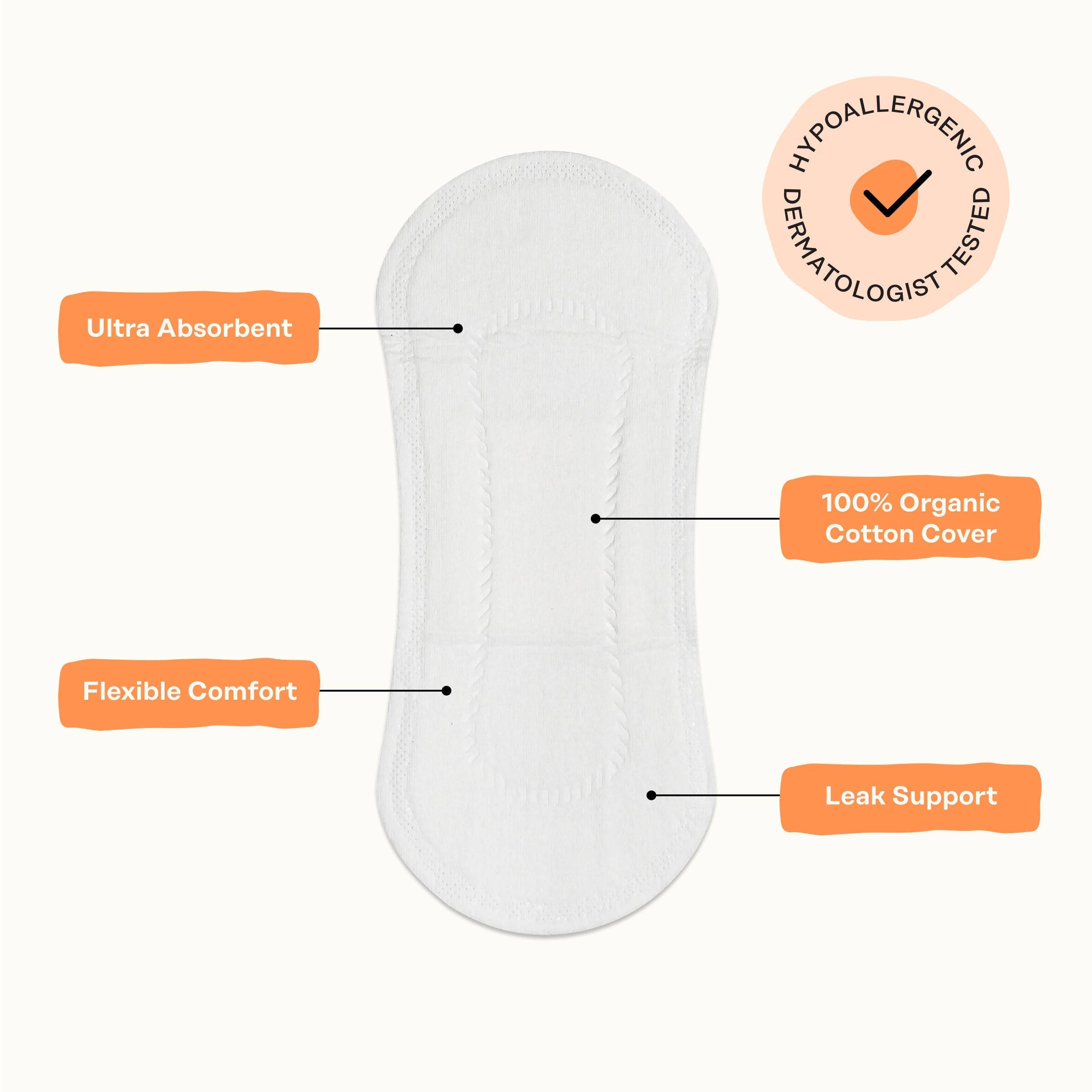 Organic Cotton Comfort Cover Regular Liners (AICO)