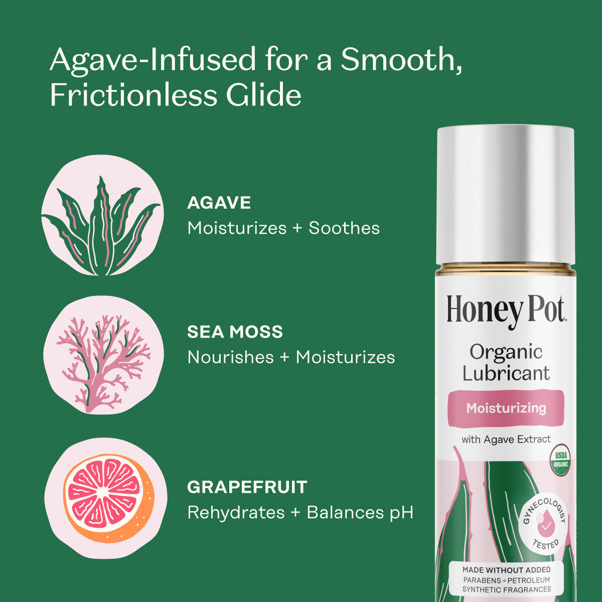 Organic Agave Moisturizing Lubricant (GU25)
