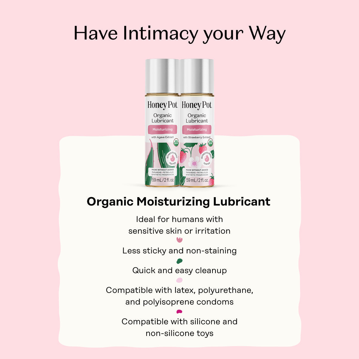 Organic Agave Moisturizing Lubricant (GU25)