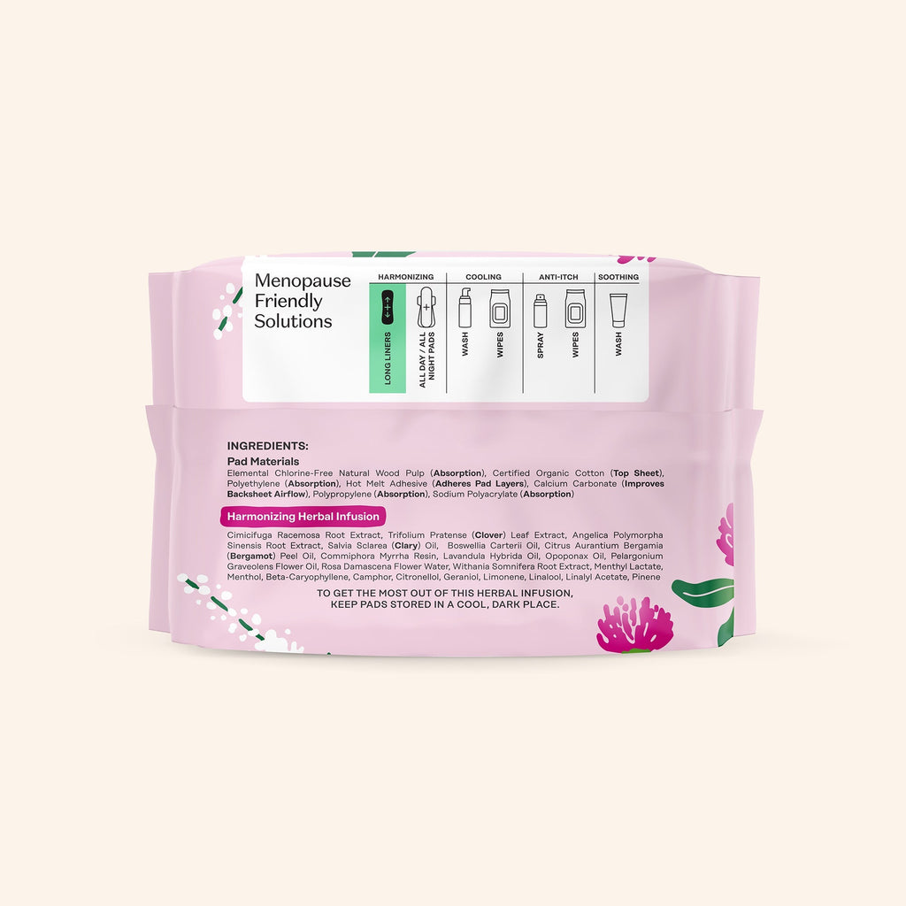Peri-menopause Harmonizing Herbal Infusion Long Liners (VLCN)