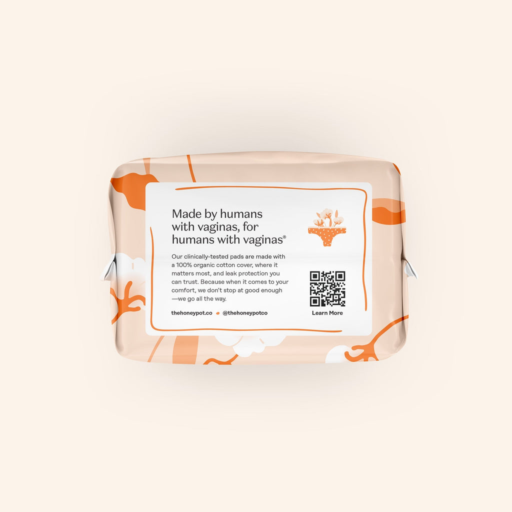 Organic Cotton Comfort Cover Heavy Flow Daytime Pads (JSOE)