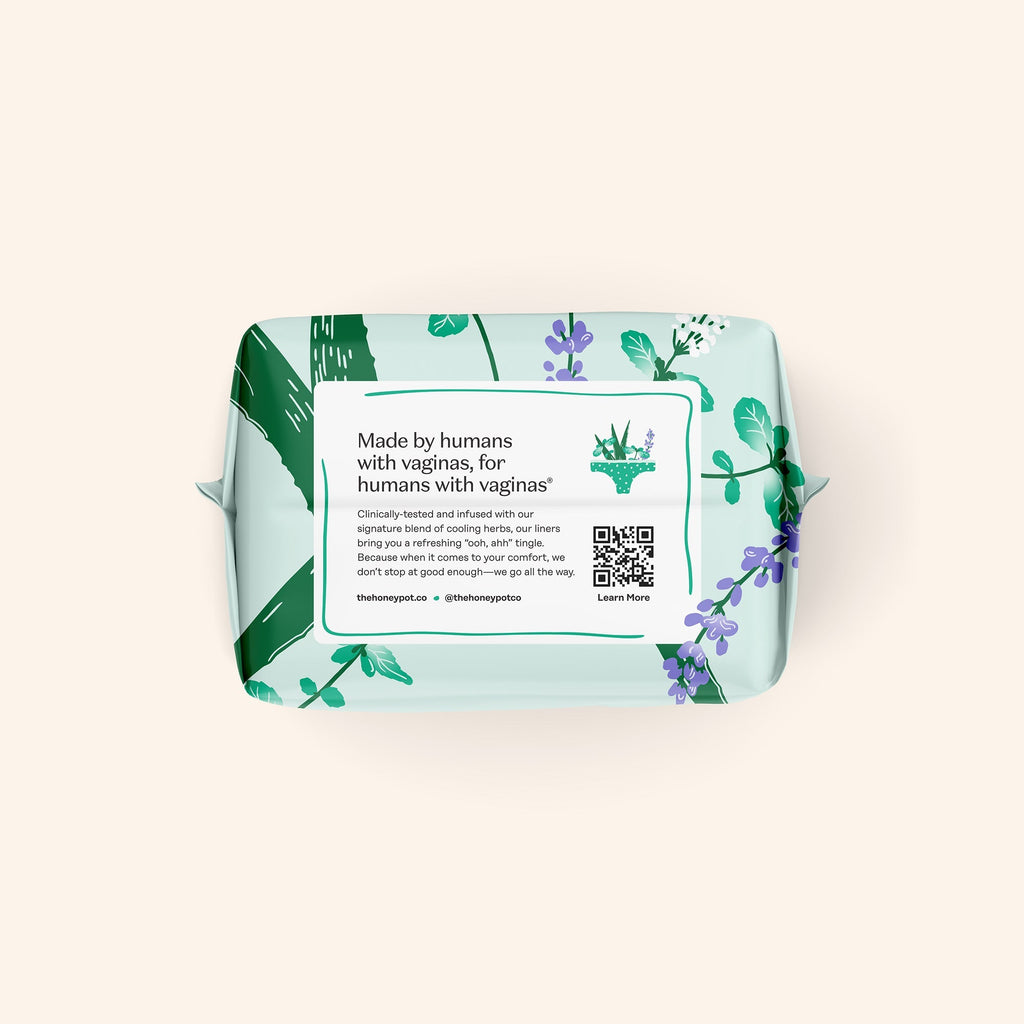 Incontinence Cooling Herbal Infusion 100% Organic Cotton Cover Liners (5IUL)
