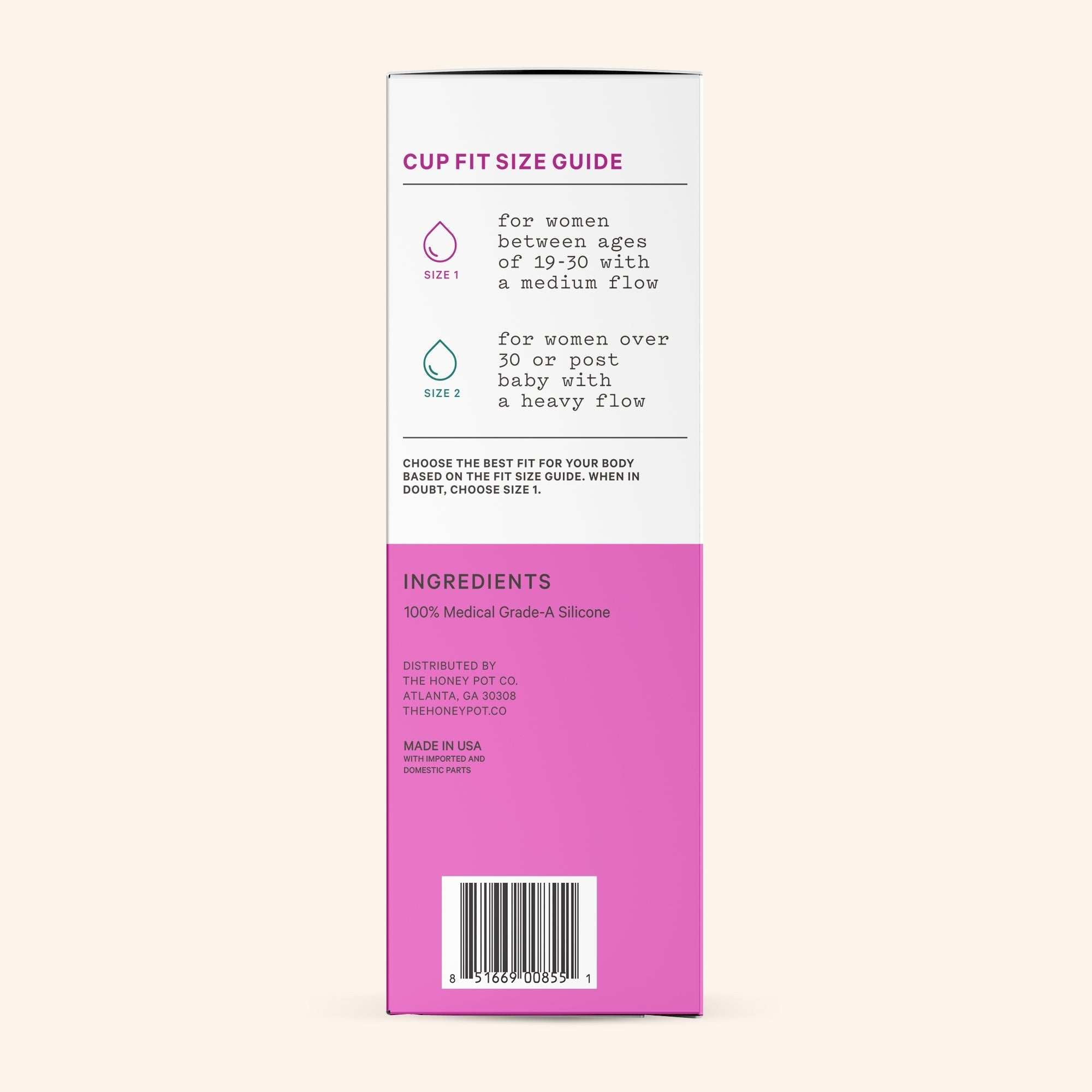 Menstrual Cup, Size 1 (4SNA)