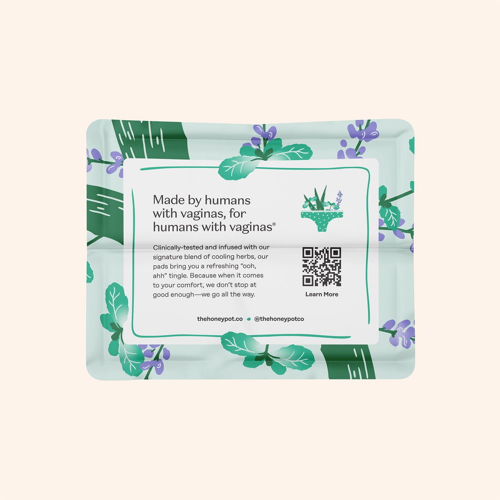 Organic Cotton Cover Cooling Regular Overnight Duo Pads (QS0Z)