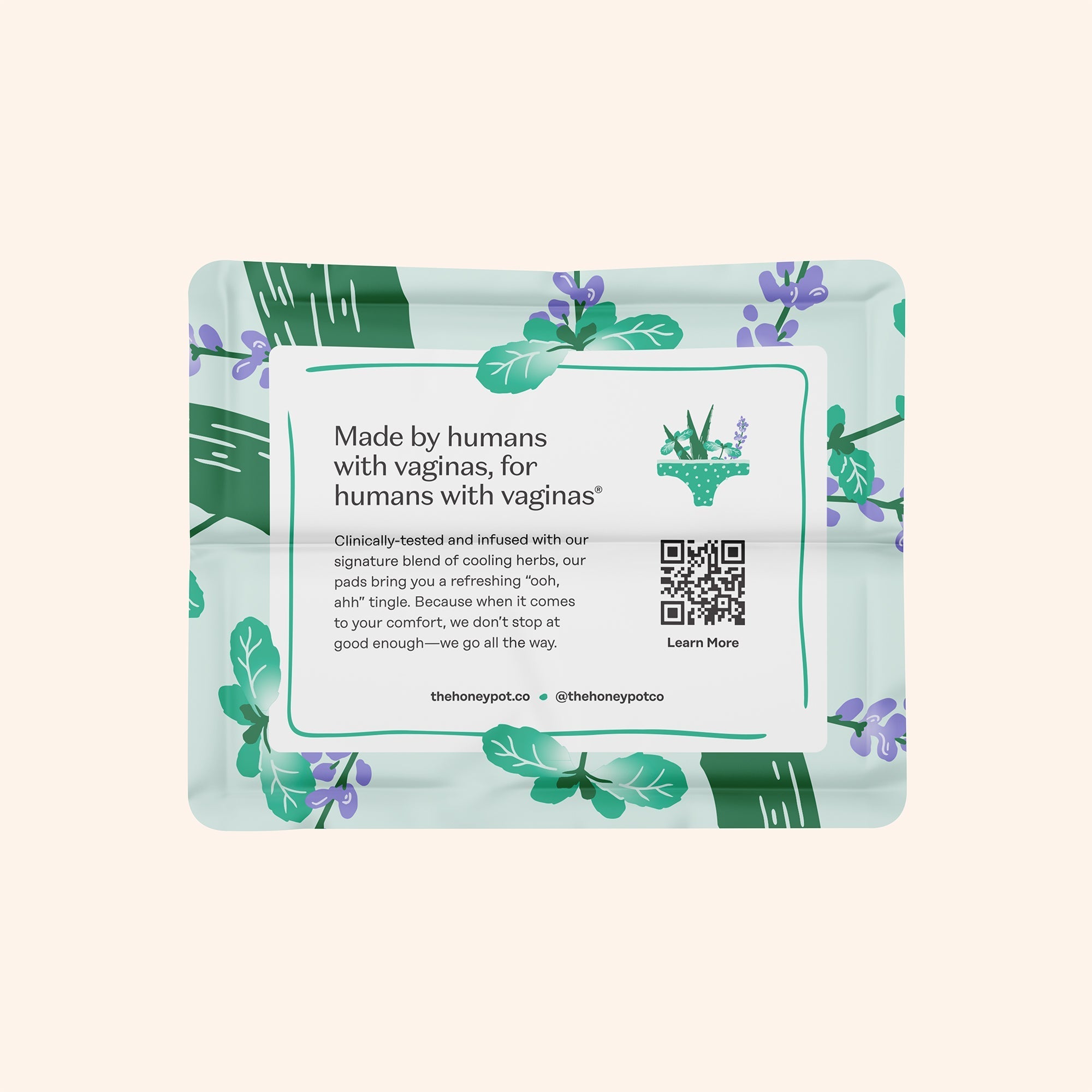Organic Cotton Cover Cooling Regular Overnight Duo Pads (QS0Z)