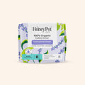 Organic Cotton Cover Calming Herbal Infusion Super Pads With Wings (Q306)