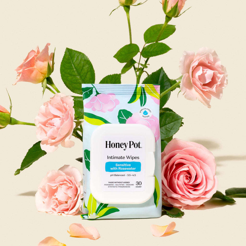 Sensitive with Rosewater Intimate Wipes (GJ17)