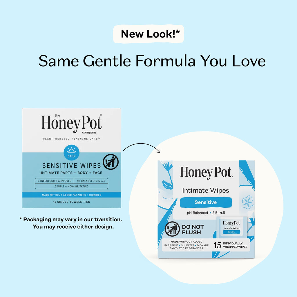 Sensitive Intimate Travel Wipes (S3H1)