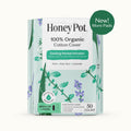 Organic Cotton Cooling Herbal Infusion Regular Liners — Medium Pack (F044)