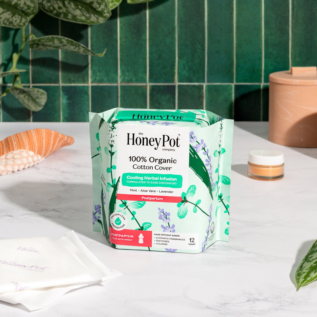 Organic Cotton Cover Post-Partum Pads (6N1O)