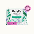 Organic Cotton Cover Cooling Herbal Infusion Regular Pads (XTV9)