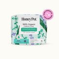 Organic Cotton Cover Cooling Herbal Infusion Super Pads (N33R)