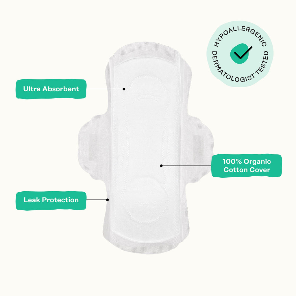 Incontinence Cooling Herbal Infusion 100% Organic Cotton Cover Liners (5IUL)