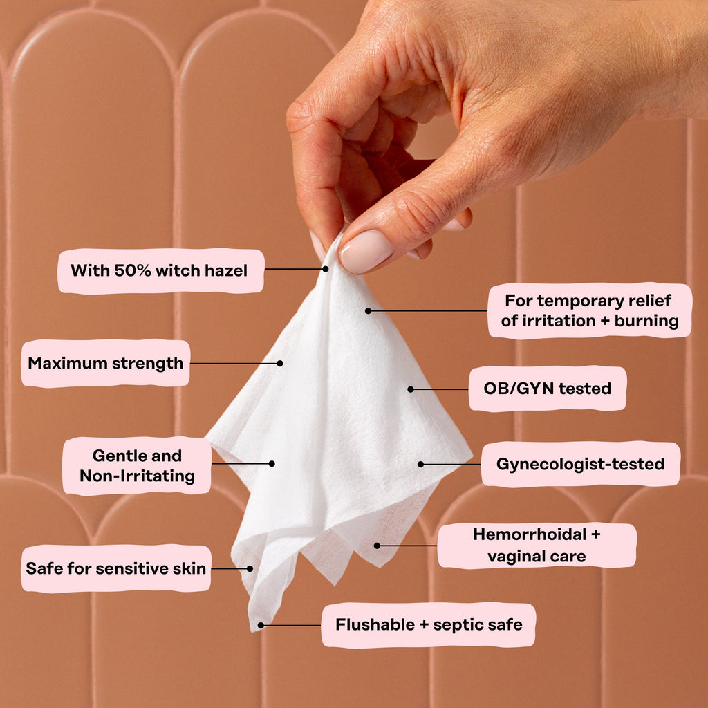 Soothing Witch Hazel Intimate Wipes (VLT3)