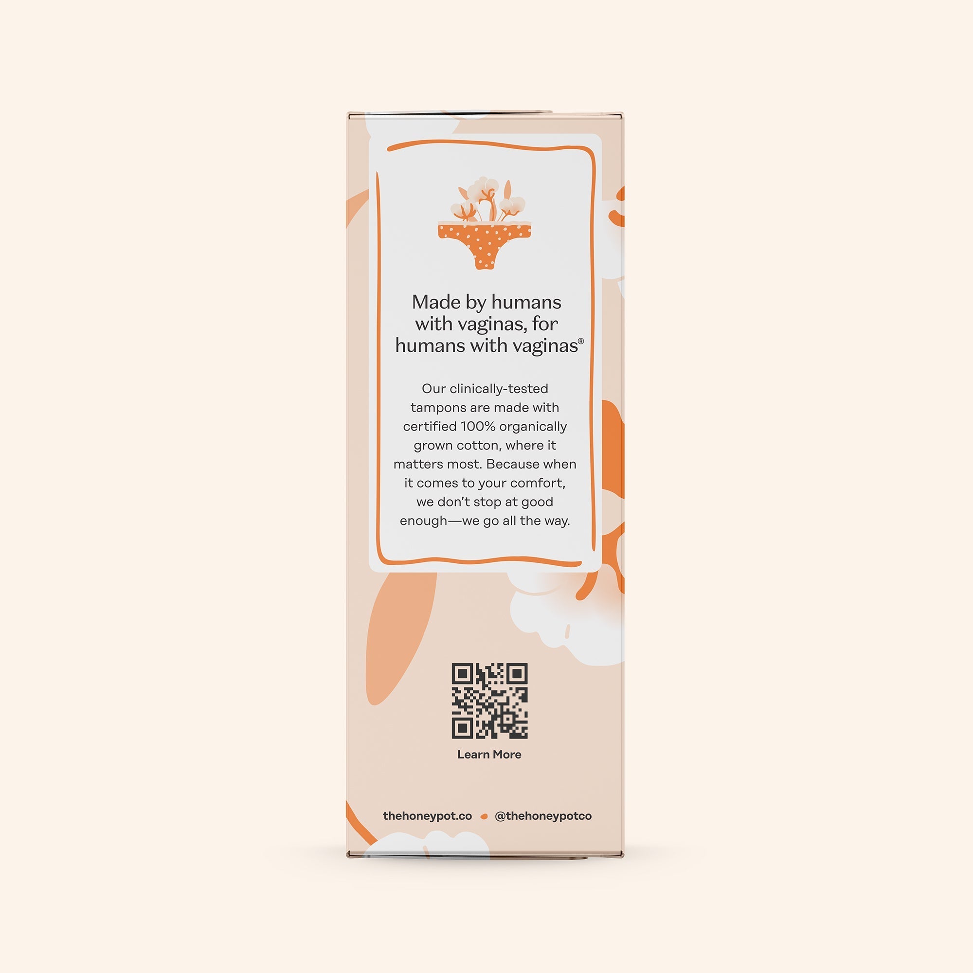 Regular 100% Organically Grown Cotton BPA Free Plastic Applicator Tampons (ET54)