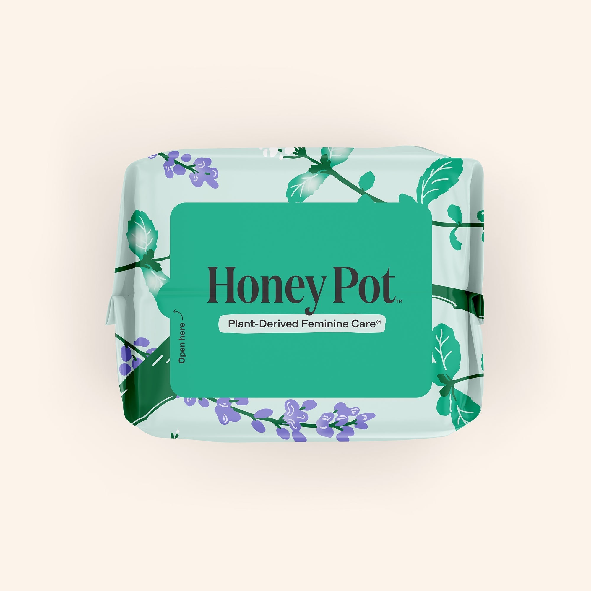 Organic Cotton Cover Cooling Herbal Infusion Heavy Flow Overnight Pads (BSF8)