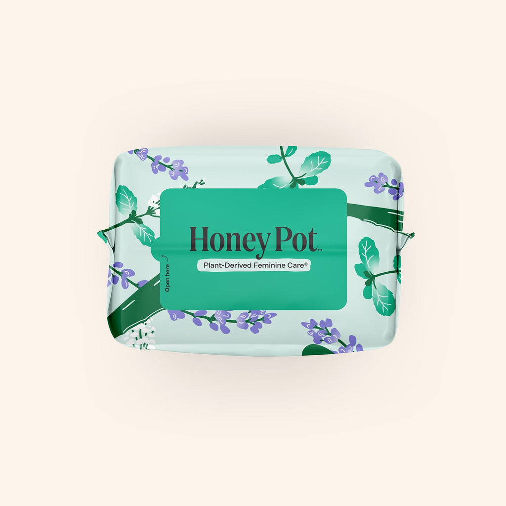 Incontinence Cooling Herbal Infusion 100% Organic Cotton Cover Daytime Pads (8DBD)