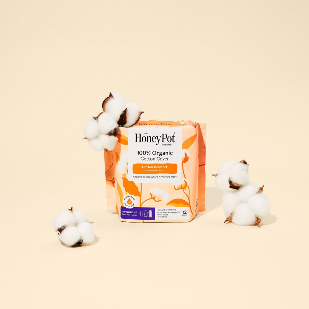 Organic Cotton Comfort Cover Overnight Pads (C77U)