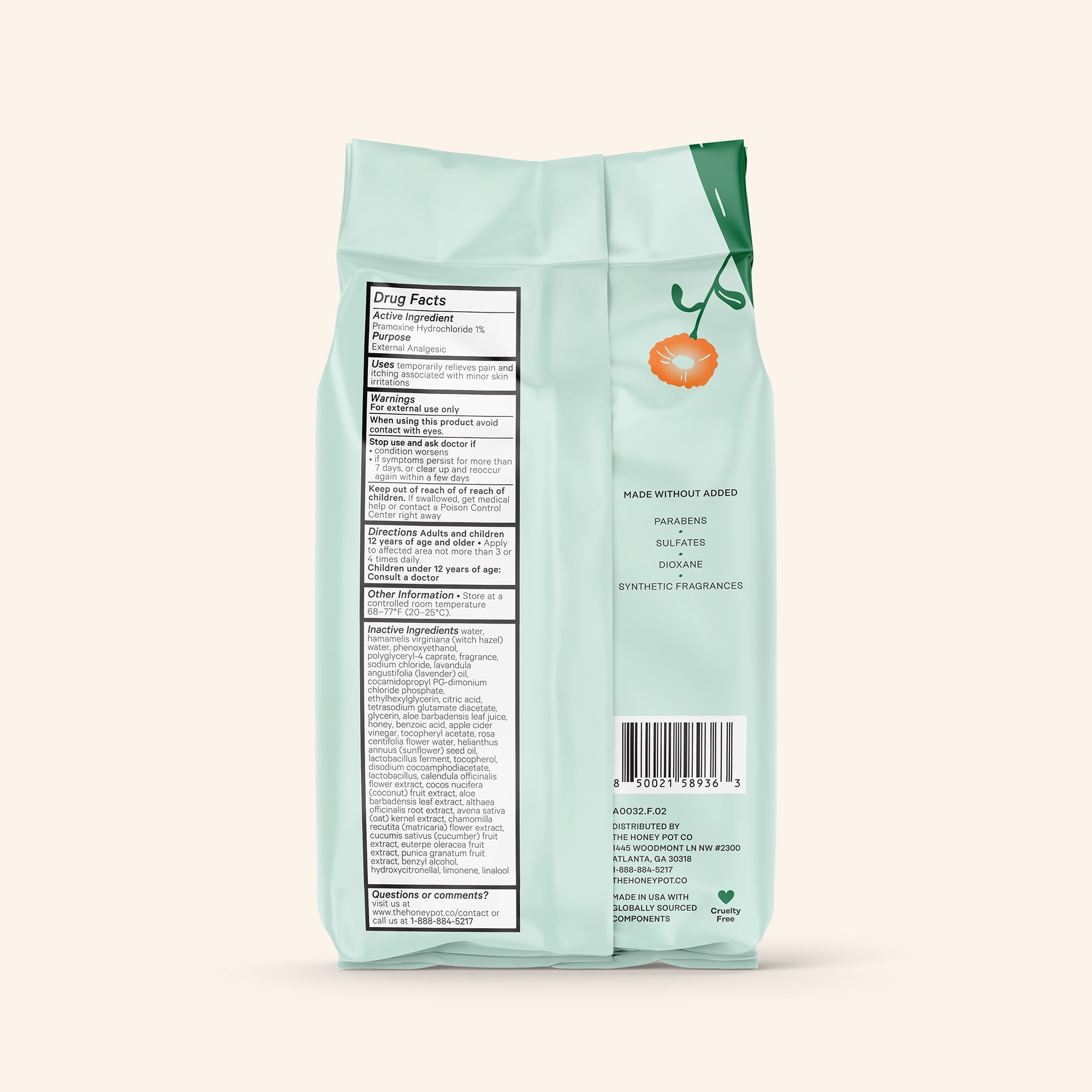 Anti-Itch Intimate Wipes (SLB4)