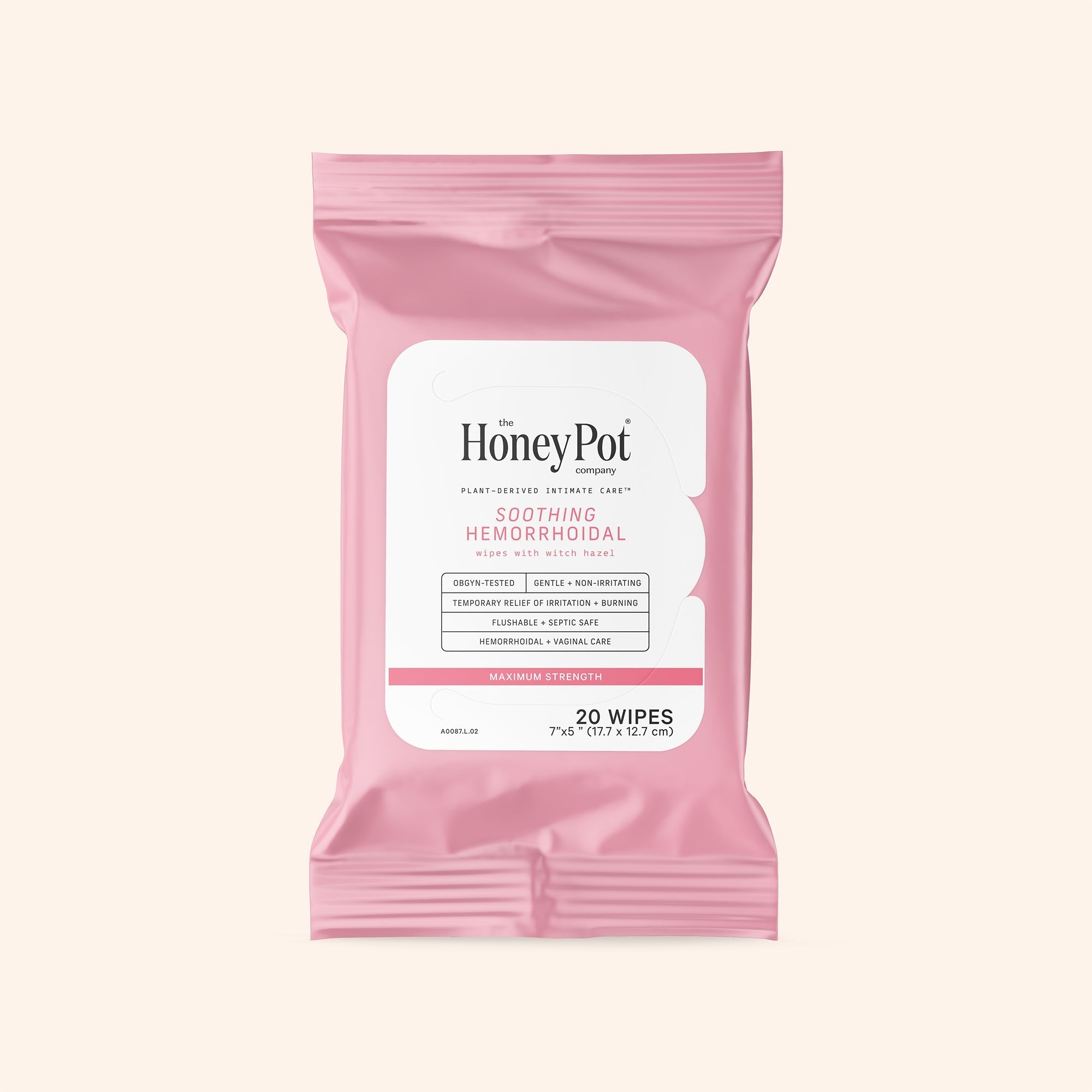 Soothing Witch Hazel Intimate Wipes (VLT3)
